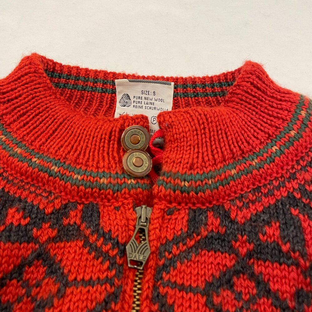 Dale of Norway Vintage 1995 Thunder Bay Nordic Alpine Fair Isle Wool Sweater - Picture 4 of 11